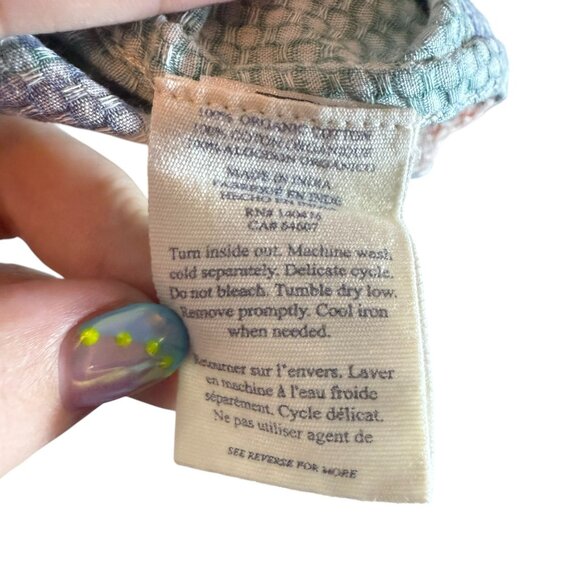 Faherty Bay Twist Organic Cotton Dress in Paradise Blossom Floral, Medium - Picture 9 of 12